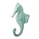 Sage Green Seahorse Iron Hooks